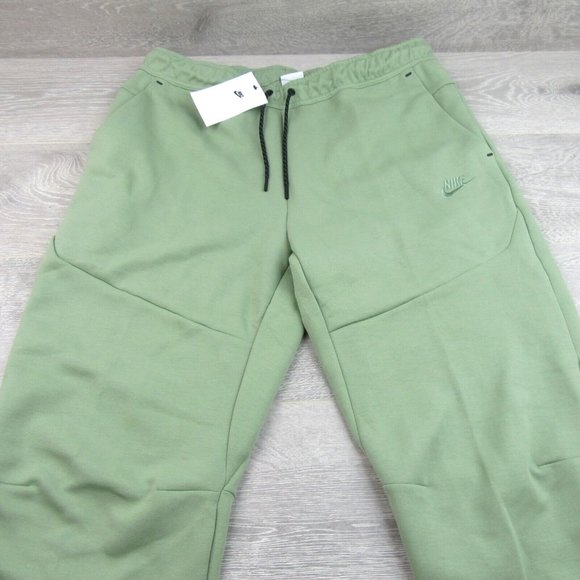 Nike Sportswear Tech Fleece Graphic Jogger Pants Mens XL Green NEW - Picture 3 of 13